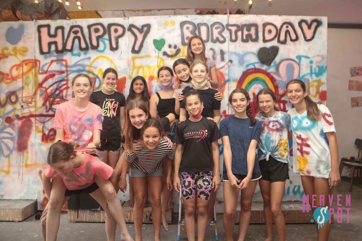 Graffiti Birthday Party Singapore