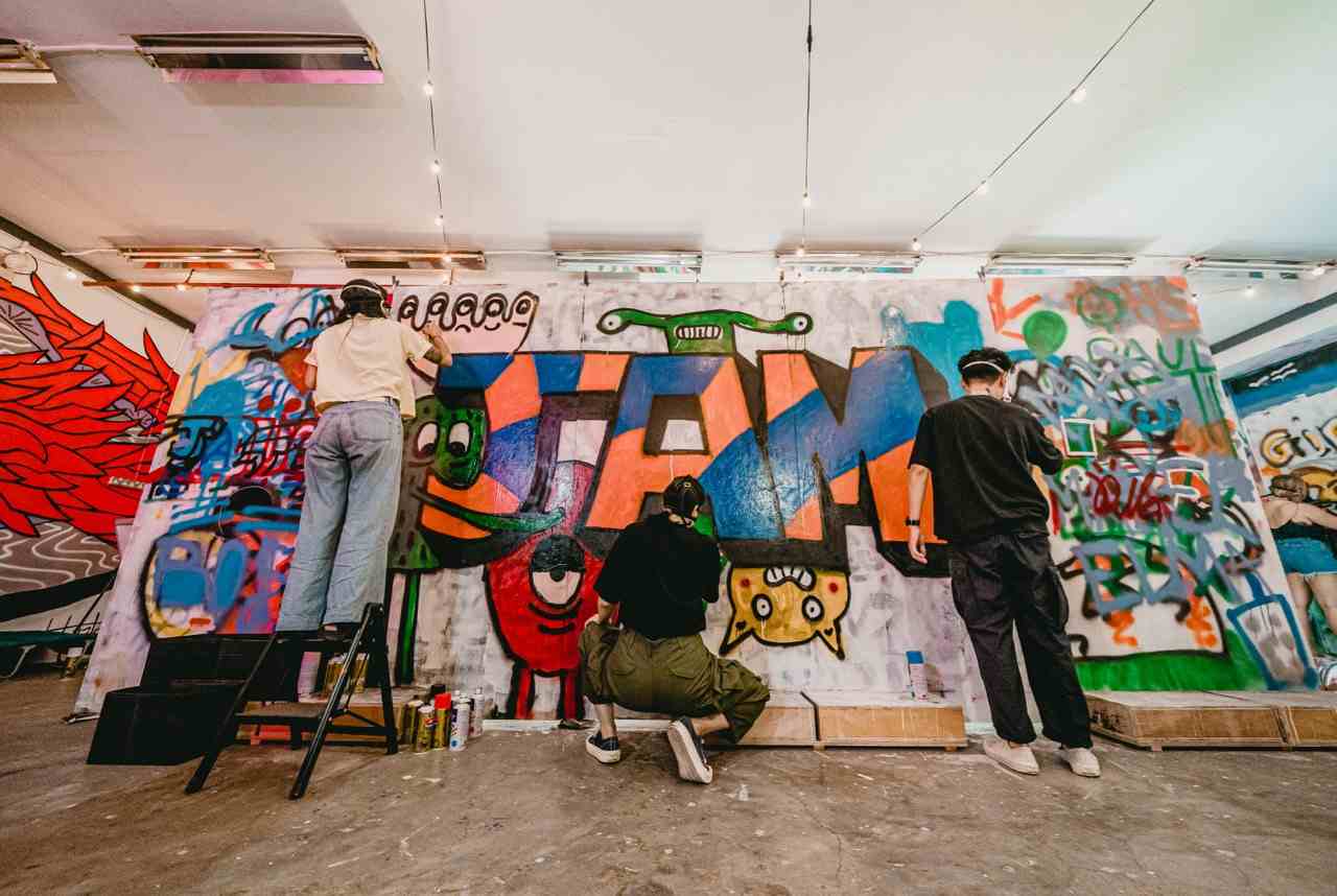 Graffiti Singapore Art Jamming 2